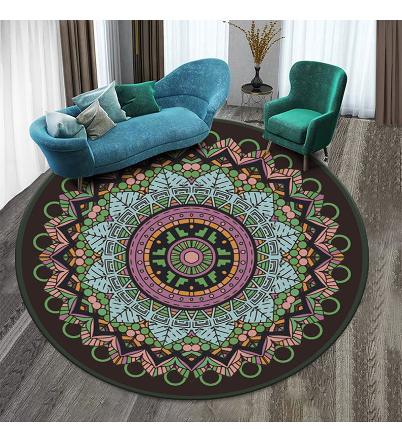 地毯,客厅地毯,酒店地毯,卧室地毯,曼陀罗地毯,民族风地毯,茶几毯,沙发毯