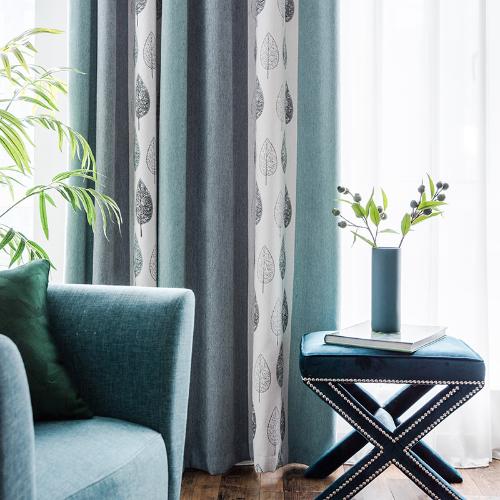 窗簾北歐簡約現代輕奢客廳臥室落地雪尼爾2020年新款遮光窗簾布