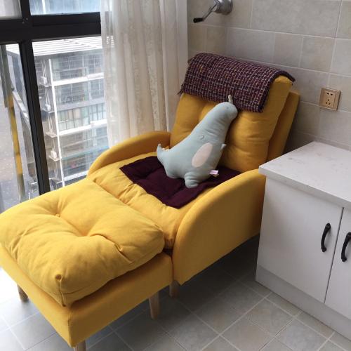 單人沙發椅臥室房間小沙發簡約現代小戶型客廳單位舒適休閒懶人椅