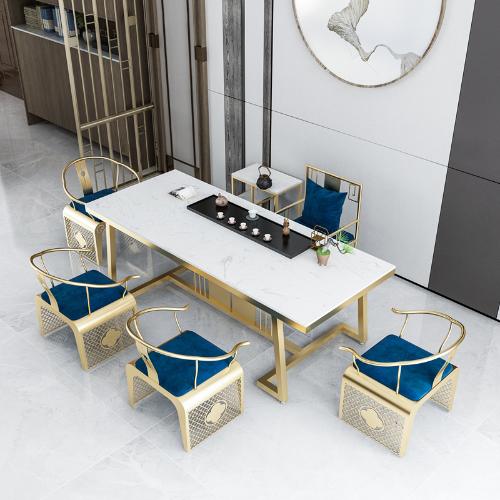 新中式茶桌椅組合現代簡約小茶臺茶几桌輕奢客廳家用辦公室泡茶桌