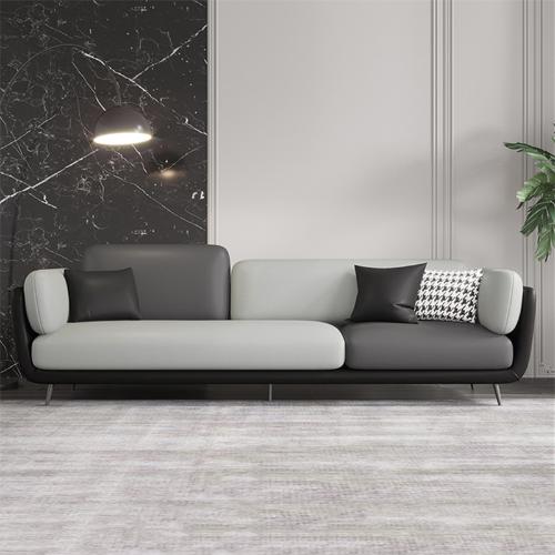 北歐布藝沙發設計師現代簡約輕奢沙發休閒科技布沙發客廳小戶型