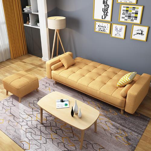 懶人沙發牀小戶型可摺疊雙人三人多功能兩用客廳臥室小沙發網紅款