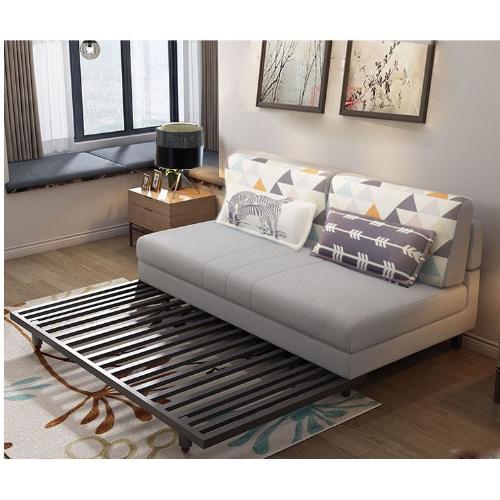 沙發牀可摺疊小戶型客廳兩用1米5雙人1米2推拉1米8多功能乳膠沙發