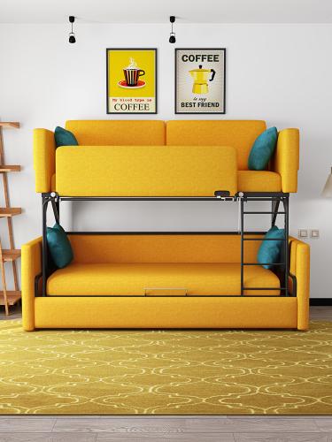 現代簡約沙發牀可摺疊三人雙人兩用客廳多功能沙發小戶型上下牀
