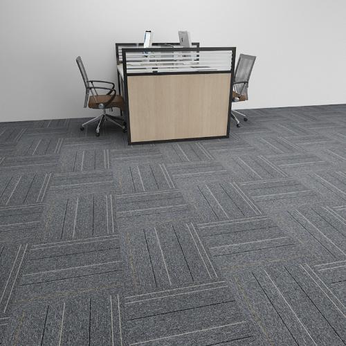 辦公室拼接地毯商用臥室滿鋪公司地墊方塊工程客廳寫字樓PVC塊毯