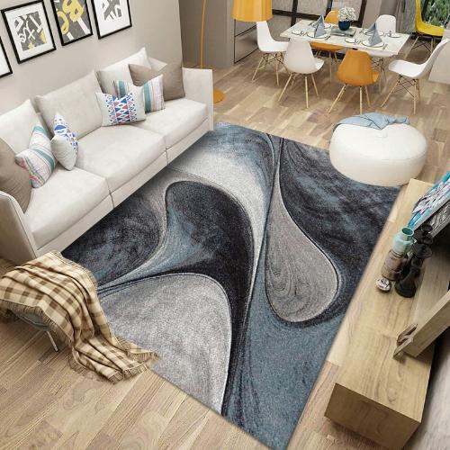廠家批發潑墨客廳沙發茶几地毯現代簡約臥室牀邊家用地毯可定製