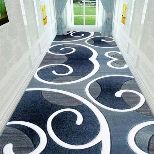 可裁剪家用客廳走廊地毯過道玄關家用水洗滿鋪入戶地毯卷材可定製