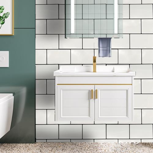 防大理石牆貼浴室櫃貼簡約現代防水衛生間廚房防油裝飾貼紙