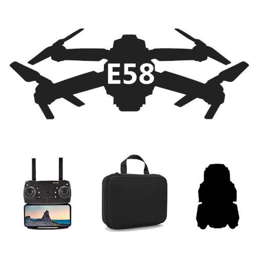 跨境爆款E58摺疊無人機 4K摺疊高清航拍四軸飛行器 WiFi實時圖傳