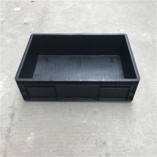 廣州藍色黑色 灰色注塑塑膠週轉箱EU4611汕頭防靜電塑料箱 可印字