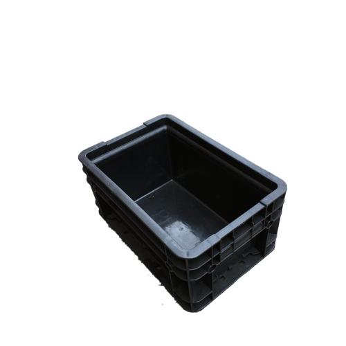 生產黑色塑料週轉箱防靜電EU箱2315#加厚膠盒子 收納芯片儲存膠盒