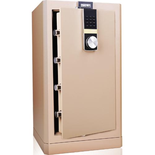 得力保險箱4045黑色電子密碼家用牀頭櫃入櫃式保險櫃防盜加厚全鋼