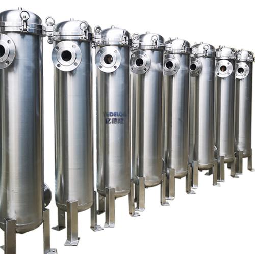 304袋式不鏽鋼過濾器 井水工業廢水污水過濾PP溶噴濾袋式過濾設備