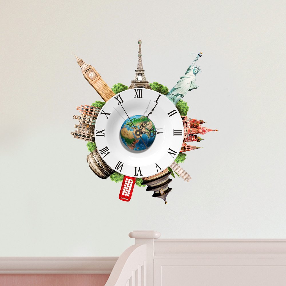 3D客厅装饰时钟