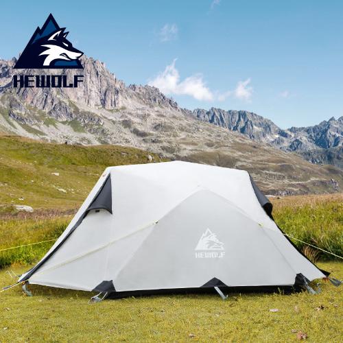 露營裝備四季防雨帳篷雙人雙層鋁杆多人野外冬季野營帳篷