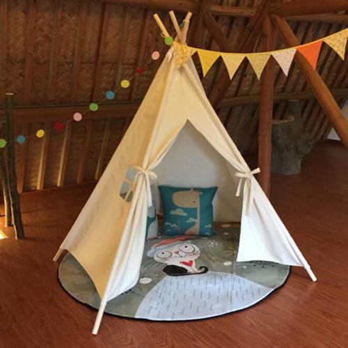 1.6米大號印第安兒童玩具帳篷室內遊戲屋公主帳篷兒童帳篷房子