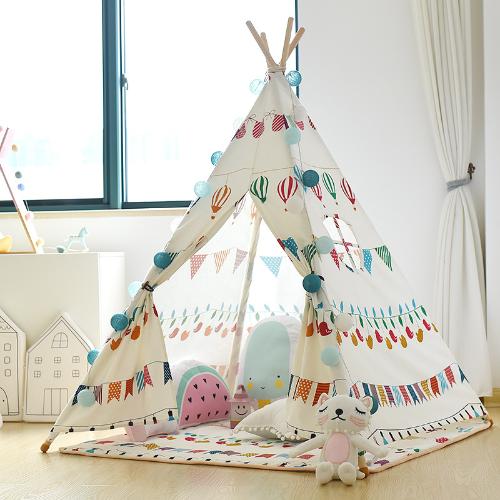兒童帳篷室內家用印第安公主城堡遊戲屋玩具屋寶寶小房子