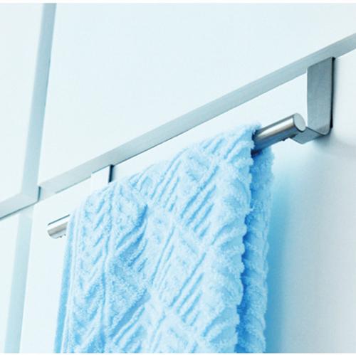 免打孔毛巾架浴室不鏽鋼伸縮杆伸縮毛巾掛可調節掛架伸縮掛鉤