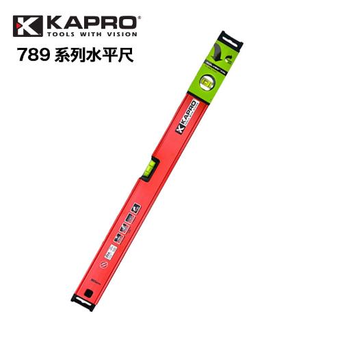開普路(KAPRO)開普路水平尺 靠尺鋁合金平水尺平衡磁性垂直789