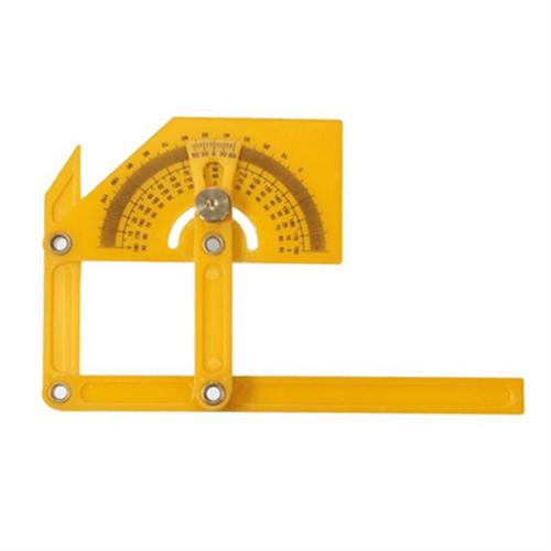 角度量角器儀測量臂尺規模板工具 角度180度尺子 木工尺