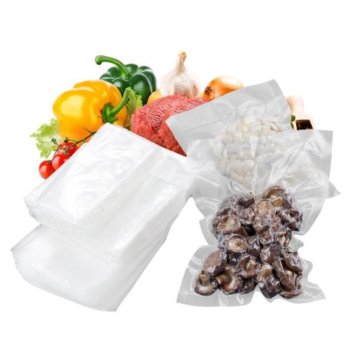 加厚真空袋單面條螺網紋路熟食品真空機保鮮袋子專用塑料