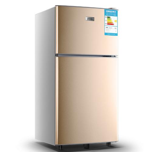 118L升家用冷凍冰箱直冷速凍冷藏冰箱雙門迷你小型節能兩門電冰箱