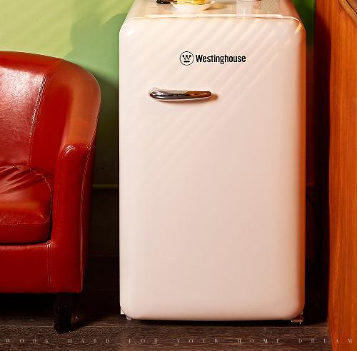 西屋復古冰箱96L高級家用小型家電風冷凍冷藏mini母乳租房小冰箱