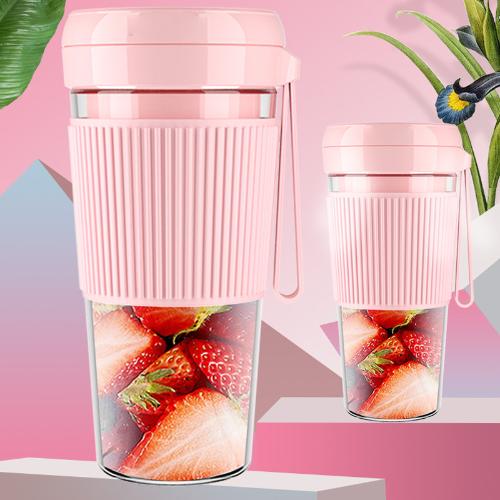 韓國現代迷你家用榨汁機榨汁杯便攜式USB充電動果汁杯隨身水果機
