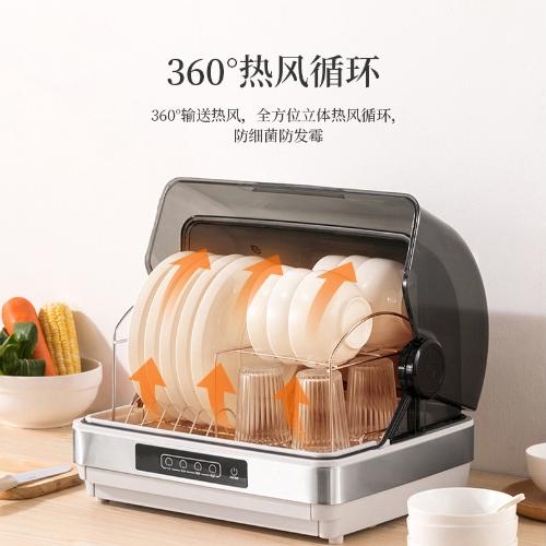 olayks 出口日本原款小型消毒櫃家用32/42L臺式桌面碗筷機保潔櫃