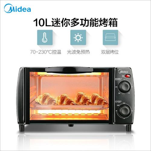 Midea/美的 T1-L108B電烤箱家用烘焙小烤箱