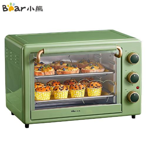 小熊電器電烤箱家用35L多功能大容量烤爐蛋糕烘焙烤雞翅DKX-A35X2