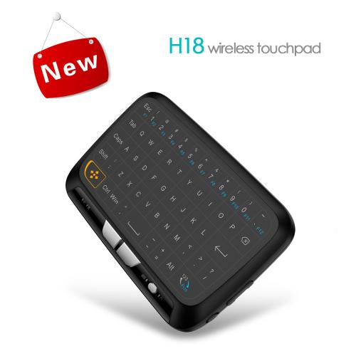 H18 觸摸鍵盤 背光 迷你無線鍵盤 Air Mouse 飛鼠 全屏觸摸板