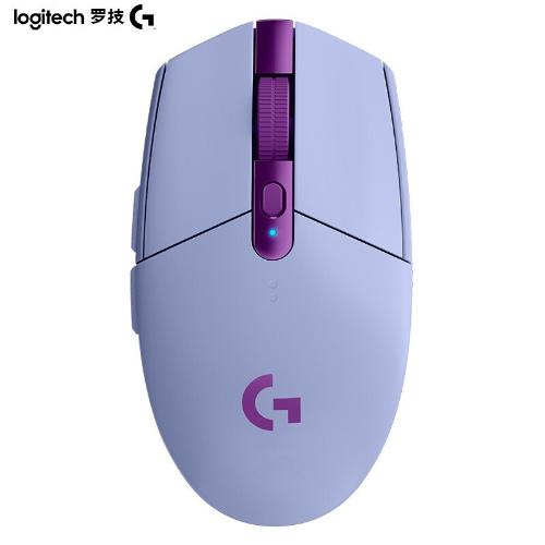 Logitech/羅技G304無線遊戲鼠標 藍紫白色KDA電競鼠標 行貨