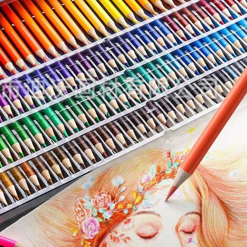 120色彩鉛Brutfuner160色彩色鉛筆180色水溶彩色鉛筆塗鴉填色彩筆