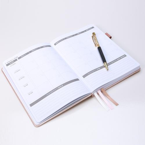 亞馬遜外貿筆記本 每週planner效率日曆本notebook外貿筆記本
