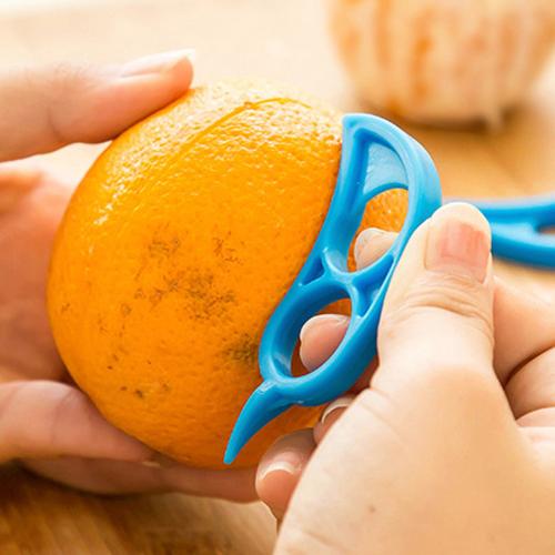 迷你小老鼠懶人開橙器橙子去皮器剝橙神器削皮器剝橙器水果小工具