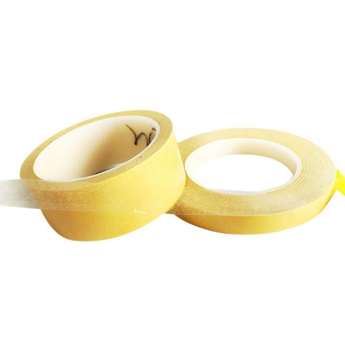 黃紙PET雙面膠帶 防水可移雙面膠高粘耐高溫不殘膠雙面膠