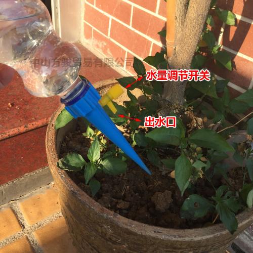 多肉自動澆花器家用花園懶人滲水器灑水器可調節自助滴水器淋水器