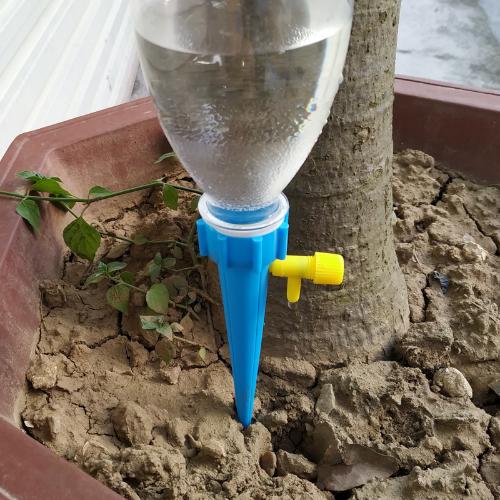 多肉自動澆花器家用花園懶人滲水器灑水器可調節塑料滴水器澆水器