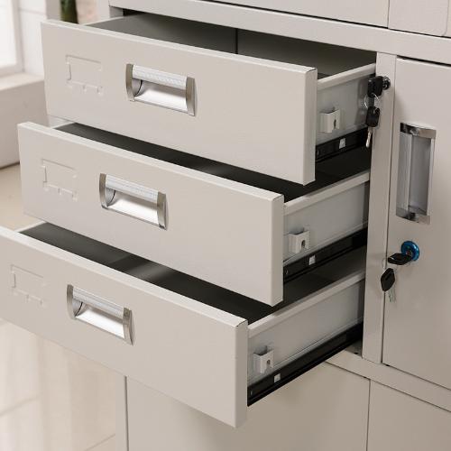 對開門合同多層文件櫃會計憑證收納帶鎖保險抽屜廚資料櫃