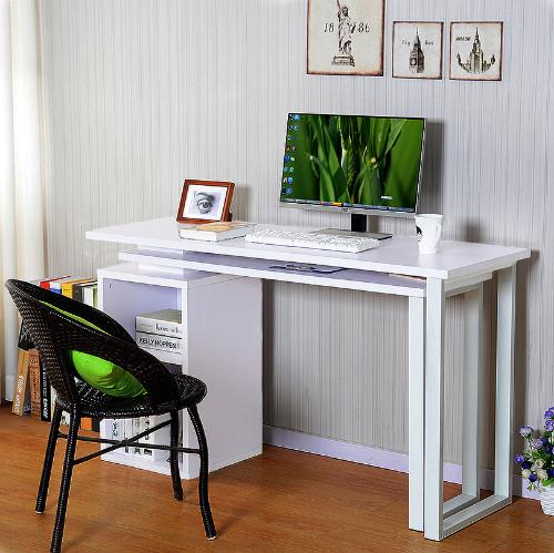 旋轉電腦桌轉角臺式家用現代辦公桌寫字檯帶簡約簡易書桌批發定製