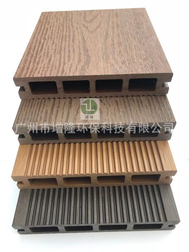 環林供應PE木塑材料戶外地板塑木地板木塑地板木塑140*25