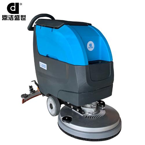 手推電動洗地機全自動刷地吸水機超市車間工業DJ530M