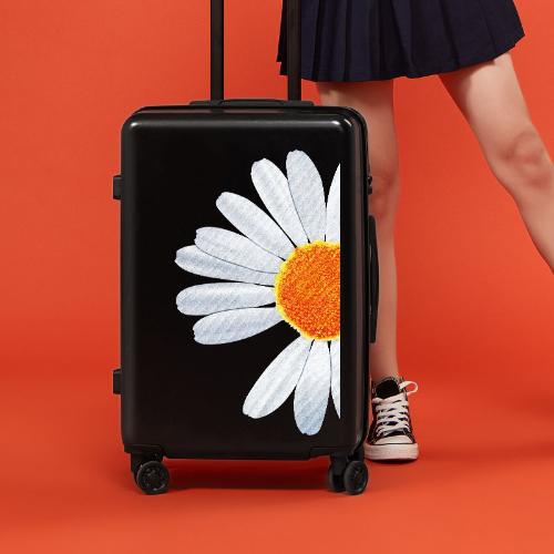 唐老鴨拉桿箱2021新款行李箱可愛女孩日系高顏值小型學生ins20寸