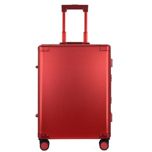 2021新款拉桿箱全鎂鋁合金行李箱20寸登機箱22寸旅行箱28寸鋁箱紅