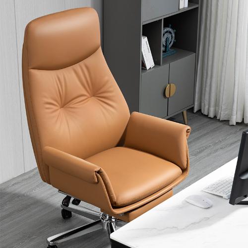 總裁電腦椅家用老闆椅升降可躺舒適人體工學辦公椅書房椅子書桌椅