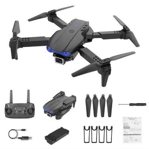e99 pro高清無人機航拍drone4K雙攝像玩具遙控飛機跨境K3飛行器