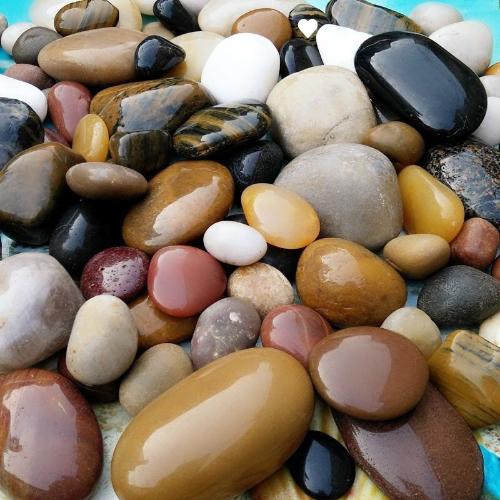石子南京雨花石鵝卵石魚缸裝飾石頭天然盆栽石鋪面石園藝石小石頭