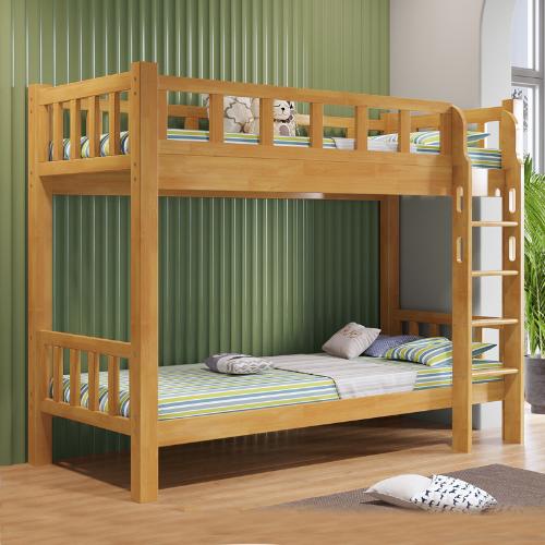 上下鋪牀高低牀全實木 雙層多功能兒童上下牀 成套傢俱 兒童臥室