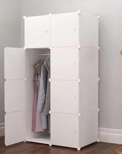兒童成人韓式組裝可摺疊收納儲物衣櫥簡易衣櫃魔片組合衣櫃